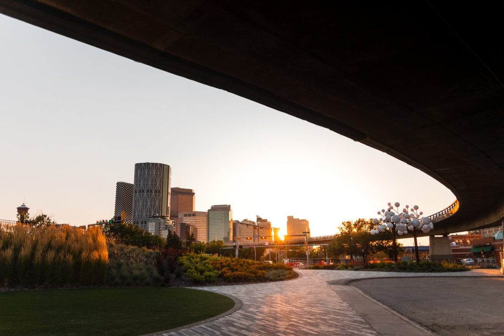 calgary downtown landscape